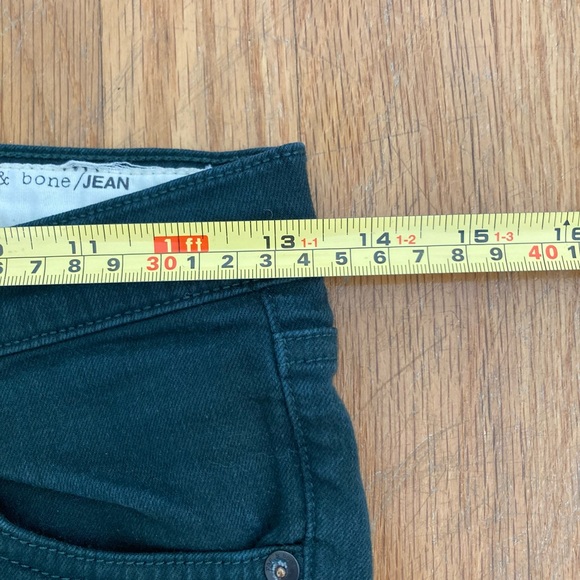 Rag & Bone Forest Green Jeans - Picture 6 of 8